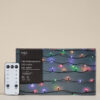 100 Multicoloured LED Ball Mains Lights