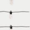 20 Warm White Solar & Mains Festoon Lights