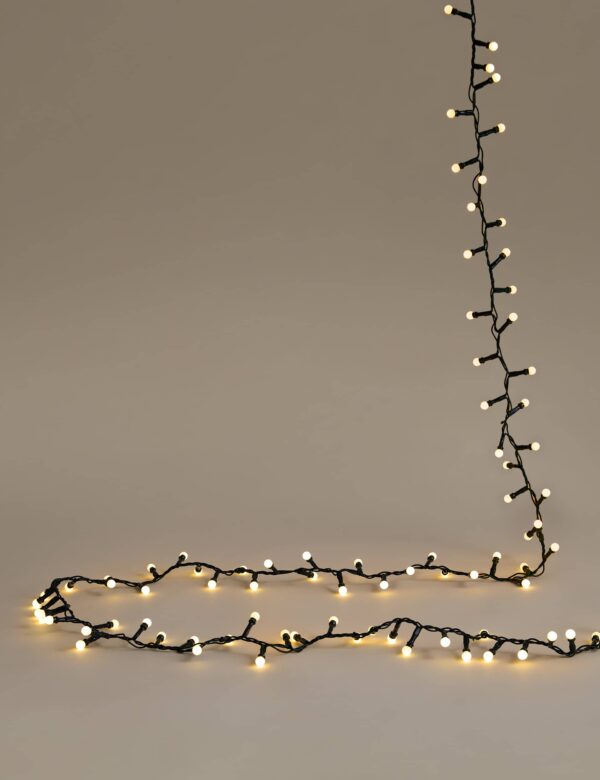 300 Warm White Cluster Ball Mains Lights 300 Warm White Cluster Ball Mains Lights