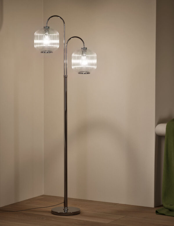 Amelia Ridged Floor Lamp Amelia Ridged Floor Lamp