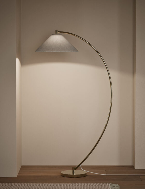 Andie Curved Floor Lamp Andie Curved Floor Lamp