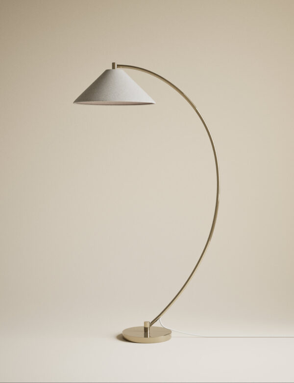 Andie Curved Floor Lamp Andie Curved Floor Lamp