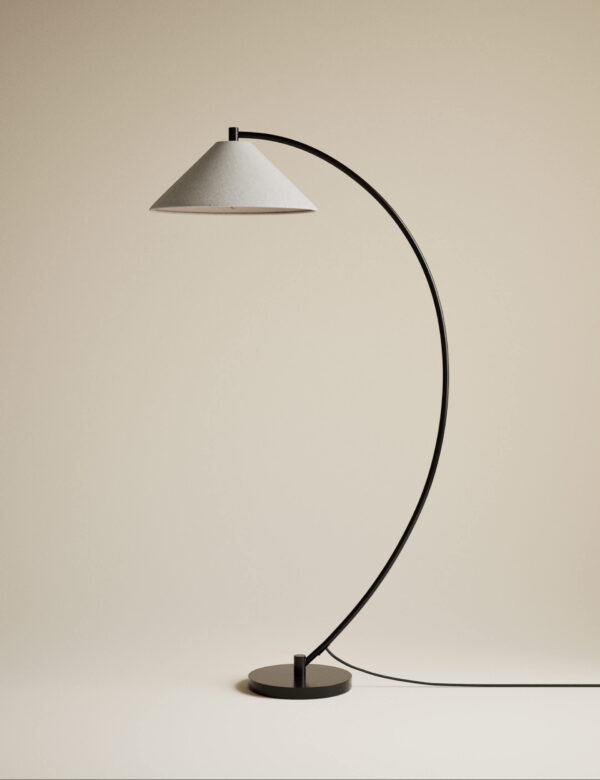 Andie Curved Floor Lamp