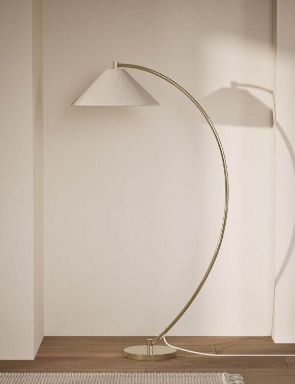 Andie Curved Floor Lamp Andie Curved Floor Lamp