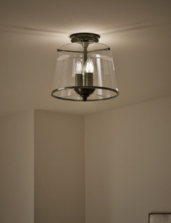 Elisabeth Glass Flush Ceiling Light Elisabeth Glass Flush Ceiling Light