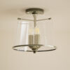 Elisabeth Glass Flush Ceiling Light