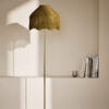 Fringed Velvet Shade Floor Lamp
