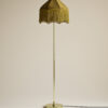 Fringed Velvet Shade Floor Lamp