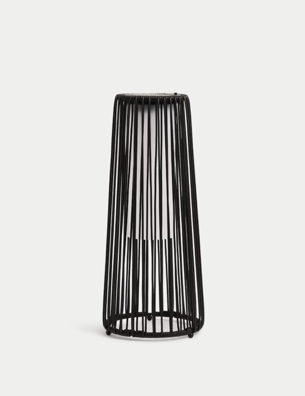 Large Warm White LED Solar Rope Lantern Large Warm White LED Solar Rope Lantern
