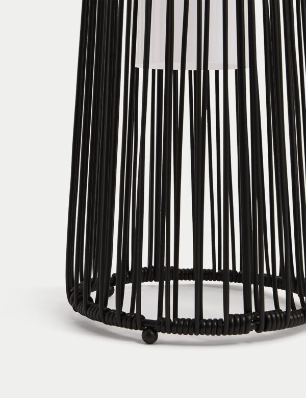 Large Warm White LED Solar Rope Lantern Large Warm White LED Solar Rope Lantern