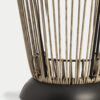 Large Warm White LED Woven Solar Lantern