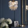 Rhosill Faceted Glass Easy Fit Pendant Light