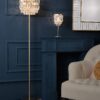 Rhosill Faceted Glass Floor Lamp