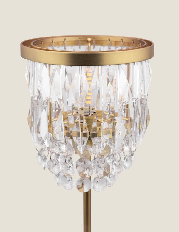 Rhosill Faceted Glass Table Lamp Rhosill Faceted Glass Table Lamp