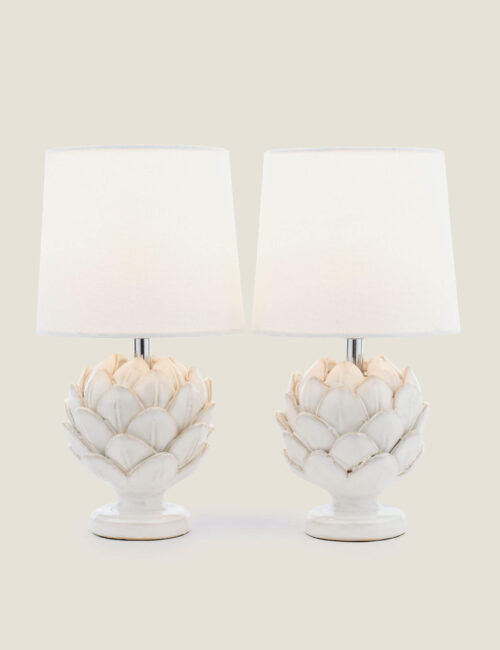 Set of 2 Artichoke Table Lamps