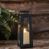 Set of 2 Porto Solar Lanterns with TruGlow® Candles