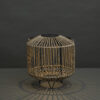 Small Warm White LED Woven Solar Lantern