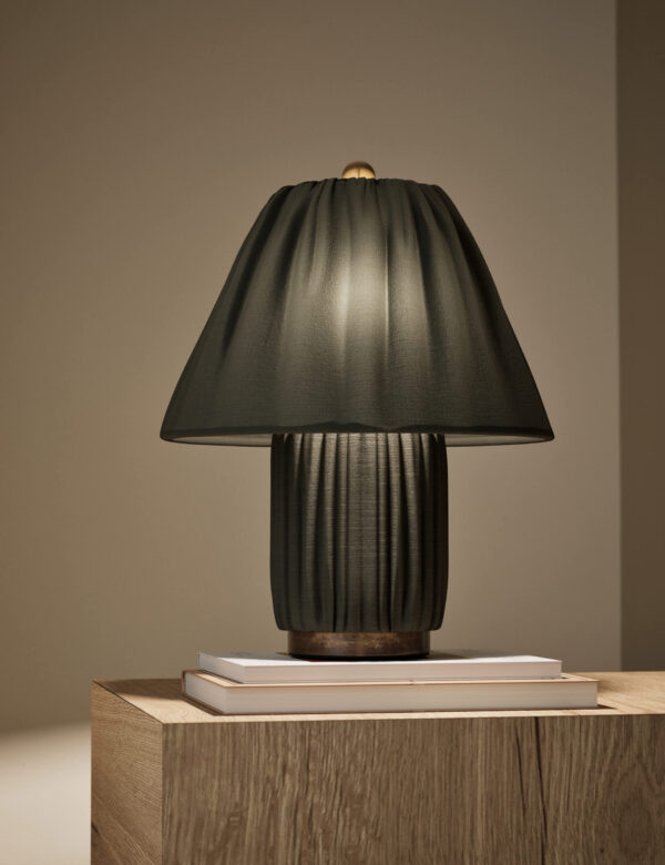 Soft Pleated Fabric Table Lamp Soft Pleated Fabric Table Lamp