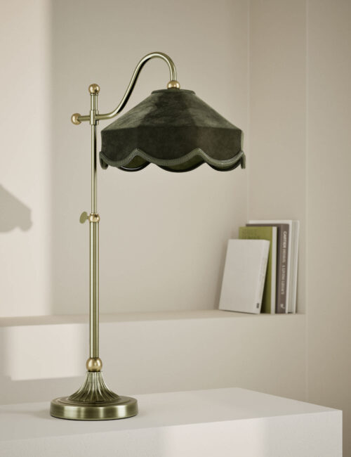 Winnie Velvet Table Lamp